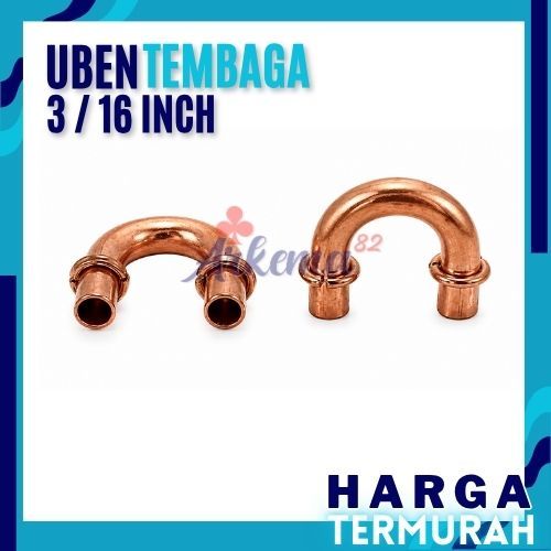 UBEN TEMBAGA 3/16 INCH | U-BEND / UBEN 3/16 / U BEN PIPA 3/16INCH / YUBEN / UBEN EVAP TEMBAGA 3/16"