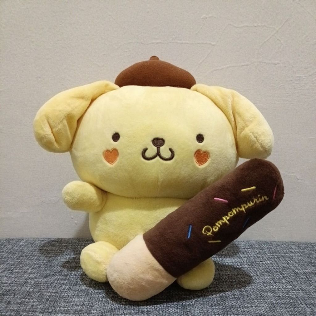 pompompurin plush choco biscuit