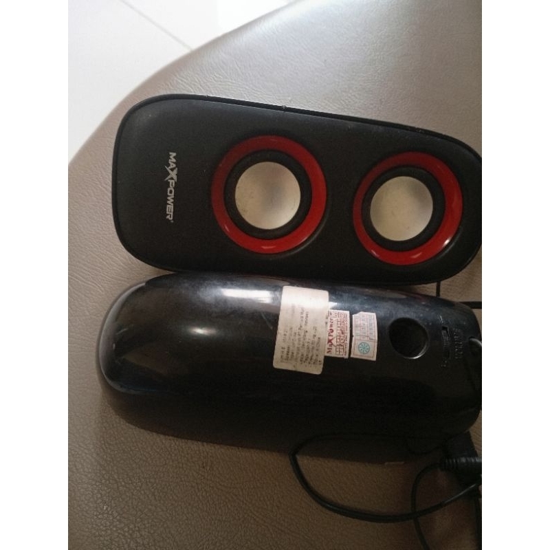 speaker Max Power aksesoris komputer preloved