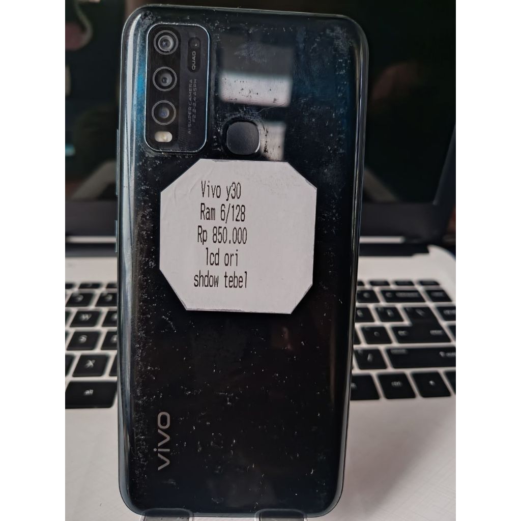 Vivo y30 ram 6/128 resmi deskripsi cek