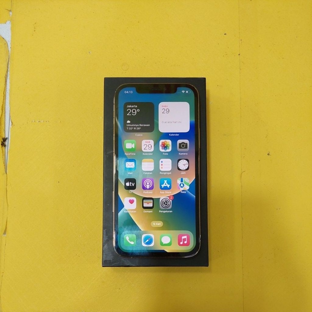 iphone 12 pro penyimpanan 128gb ibox mulus like new