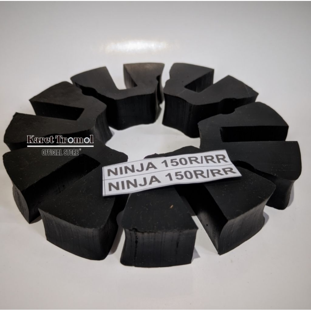 Karet Nap Gear Ninja 150 Ninja RR Satu Set Bahan Ban Forklift Kuat Presisi