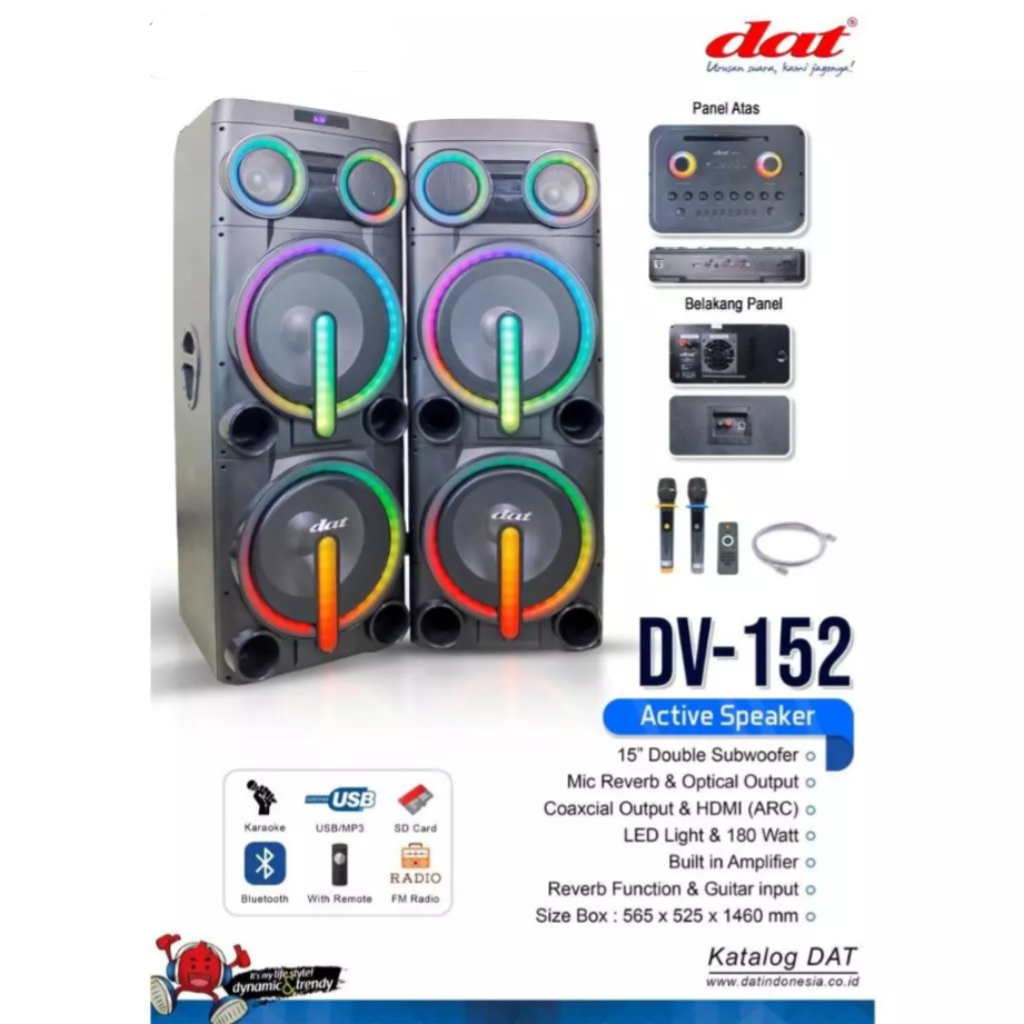 speaker dat dv 152