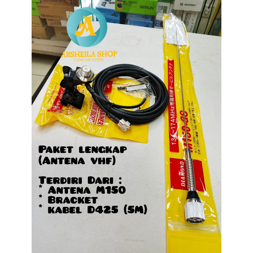 Paket Antena Radio Rig vhf murah bagus