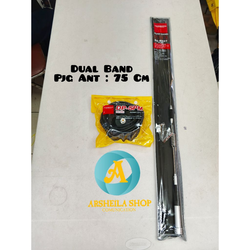 antena radio rig Paket antena radio rig mobil dual band mahnit
