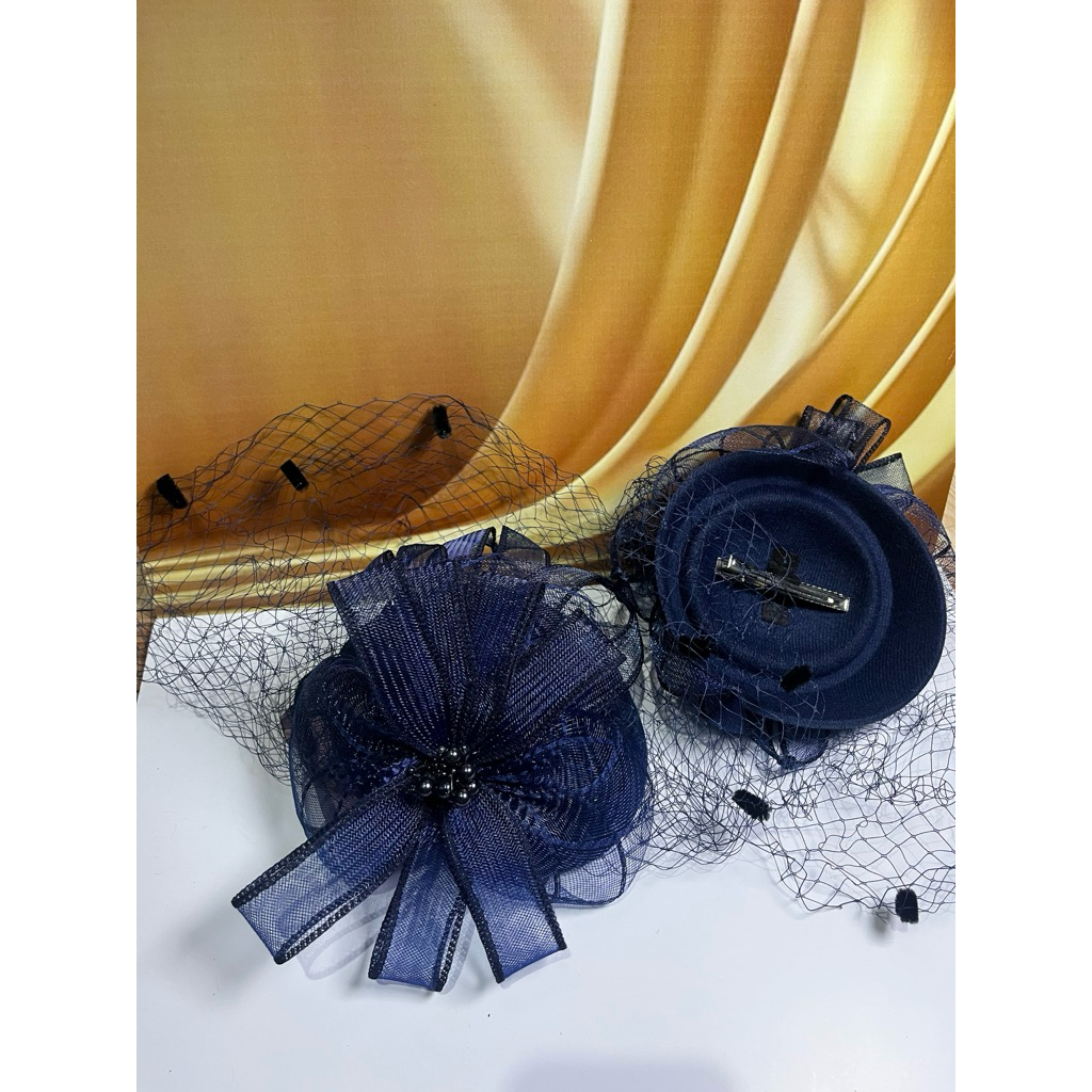 topi noni belanda fascinator hiasan kepala