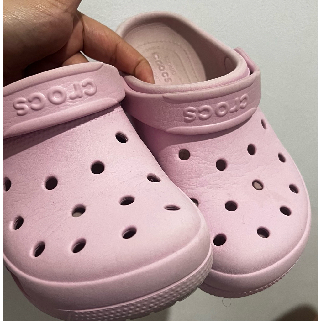 Preloved original sandal crocs anak perempuan sandal karet sendal crocs