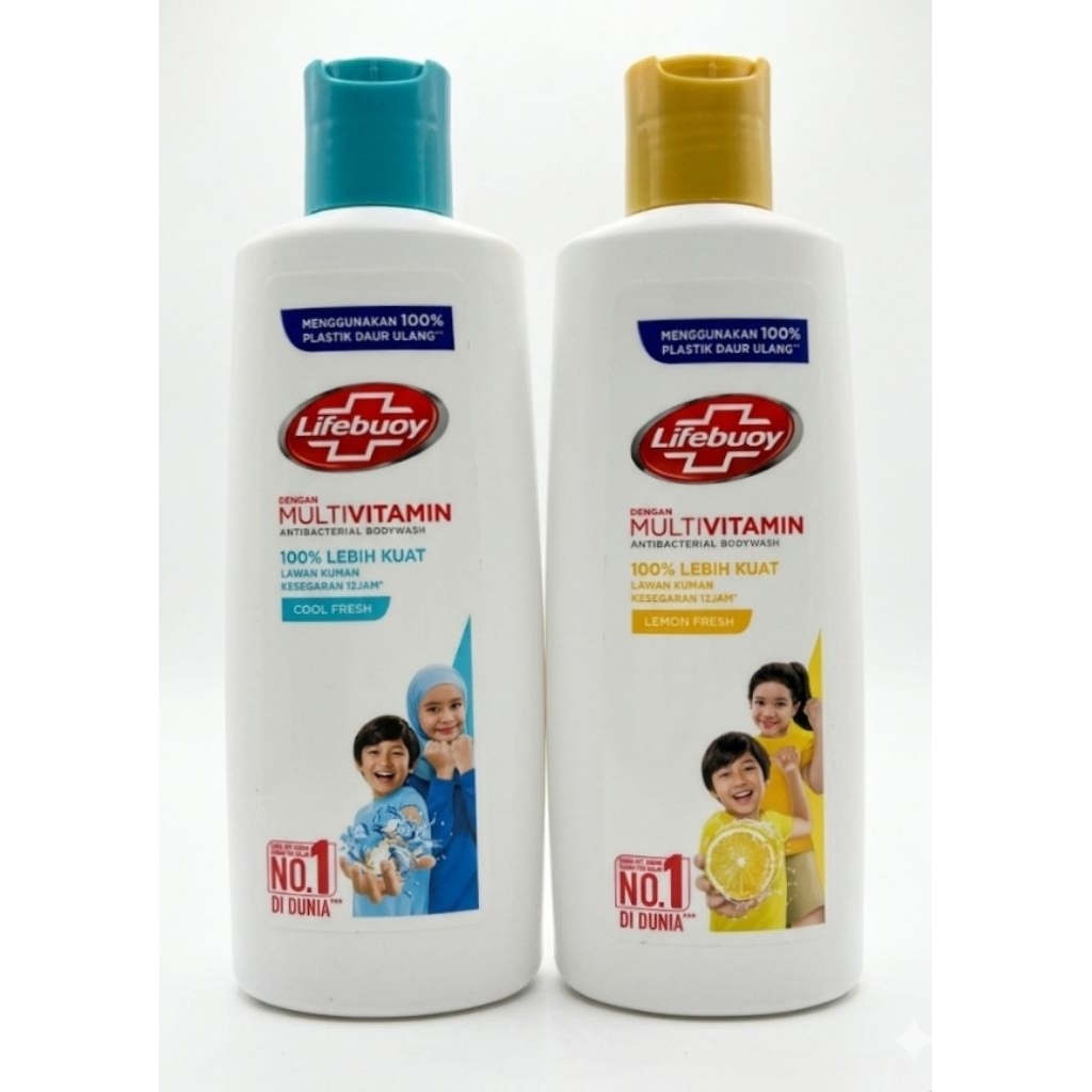 Sabun Mandi Cair Lifebuoy Mild Care 100ml - Perlindungan Kulit Sensitif, Bersih Mendalam, Busa Lembu