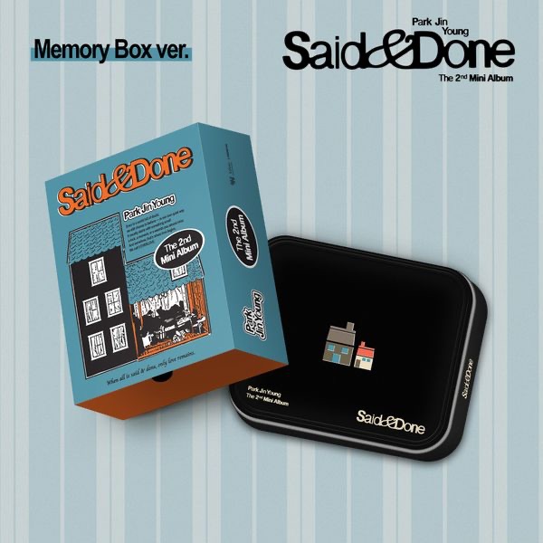 [DP PO] PARK JIN YOUNG - 2nd Mini Album [Said & Done] (Memory Box Ver.)