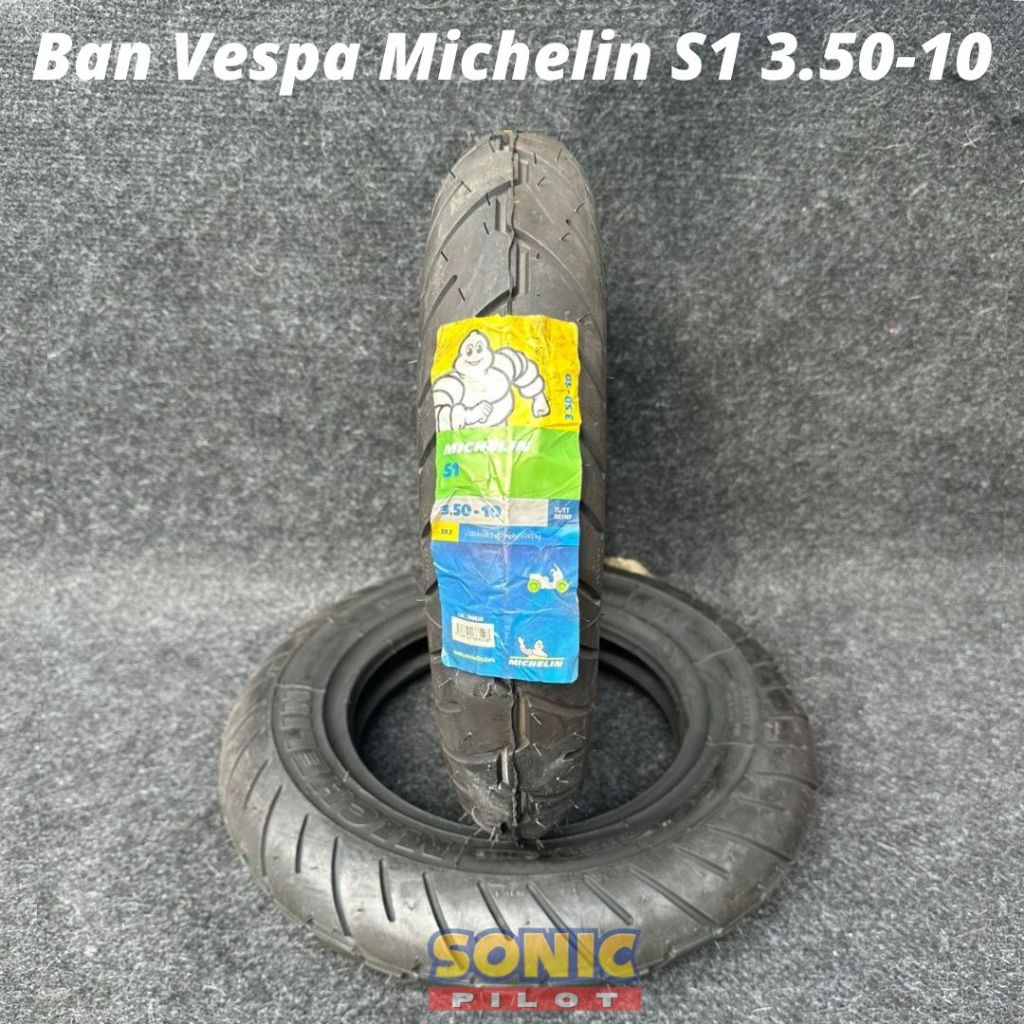 Ban Vespa Michelin S1 3.50-10