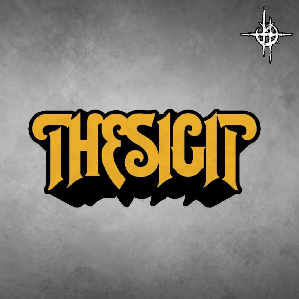 Stiker band  “The Sigit” berbahan vinyl glossy.(tahan air / tidak mudah berkerut)