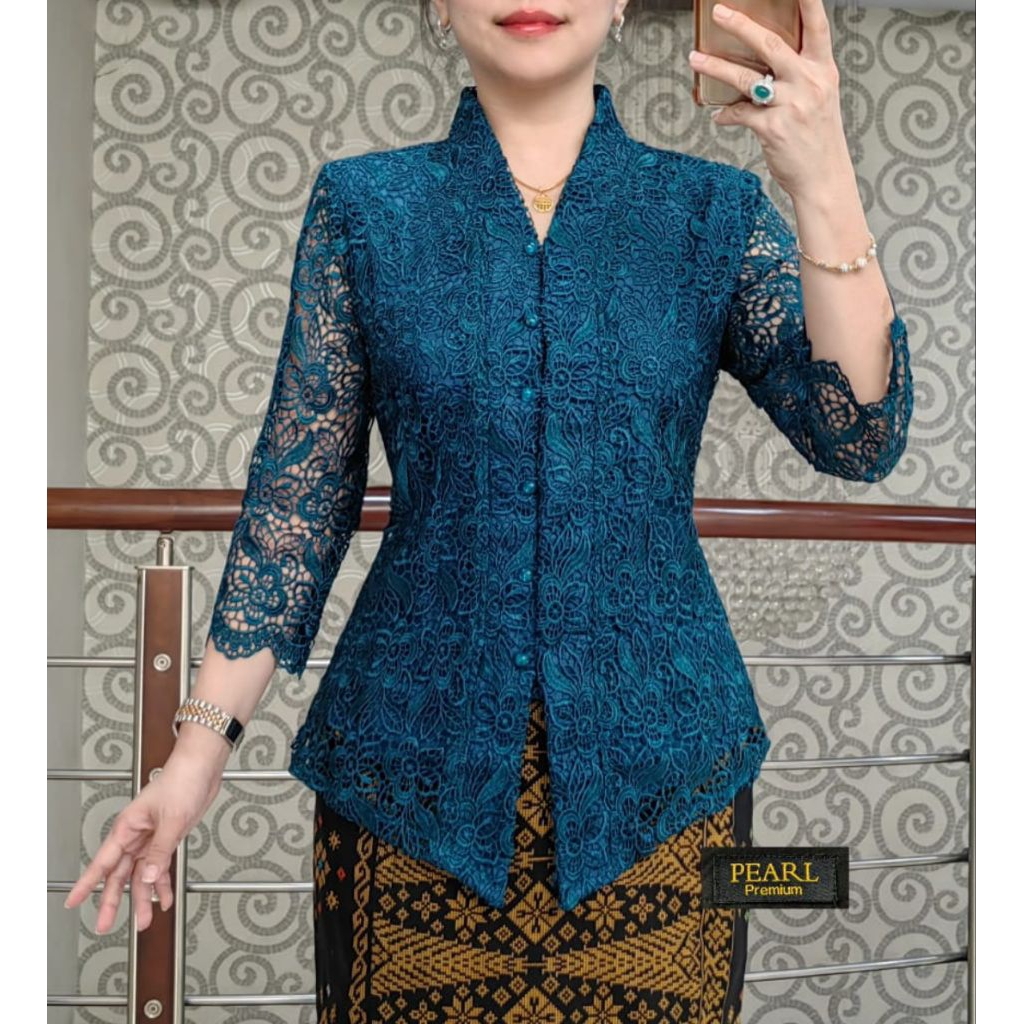 Blus Brokat Hoki Super Premium