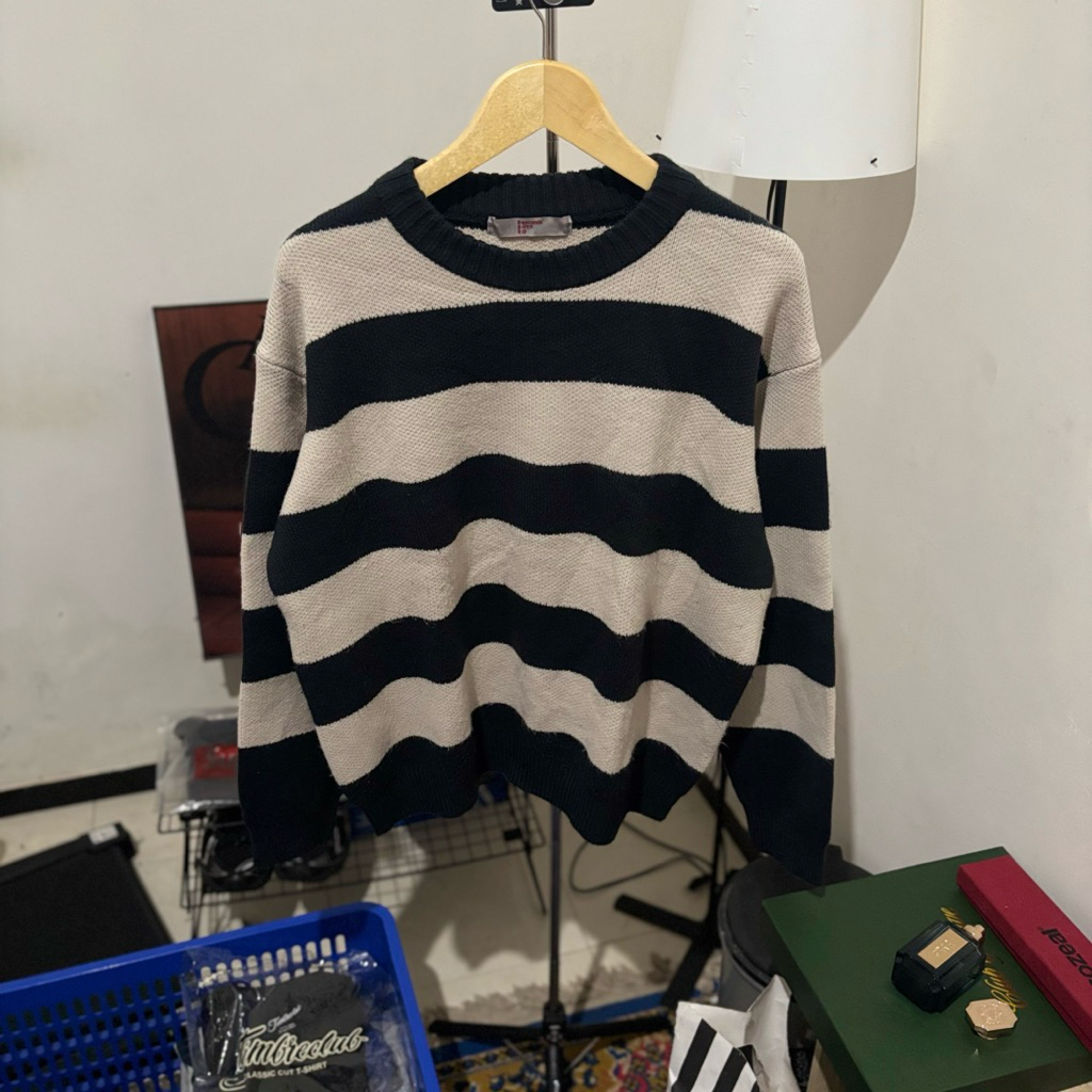 Boxy Stripe Knitwear
