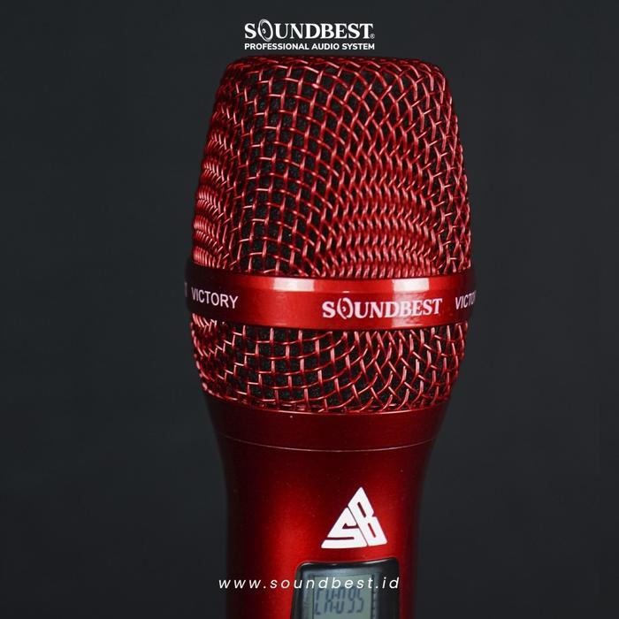 SOUNDBEST MICROPHONE WIRELESS VICTORY UHF (Nirkabel)