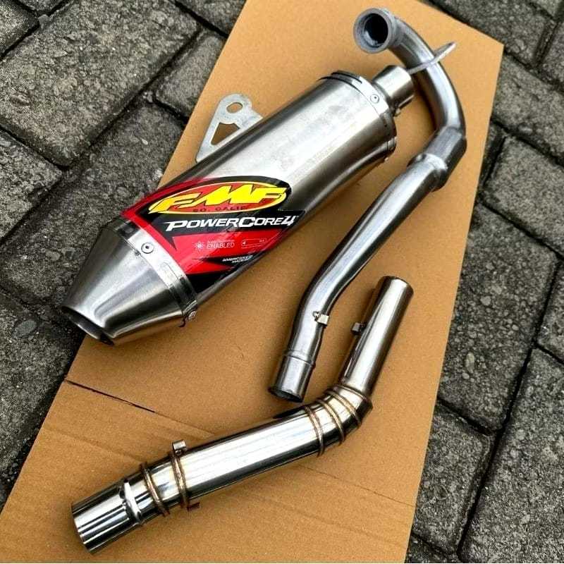 FMF Power Core4 Stainless stell for Ksr110 - Crf150 - Klx150 -Wr155 FMF