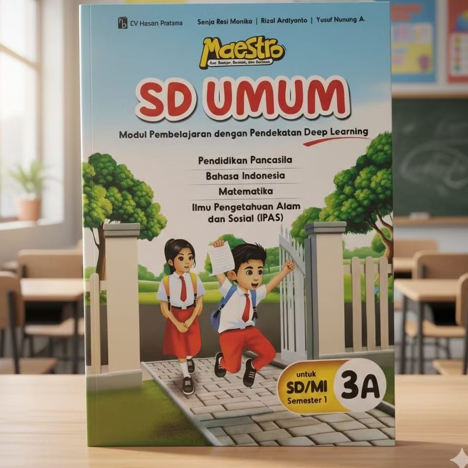 Buku LKS Maestro SD Umum kelas 3A Deep Learning kurikulum Merdeka