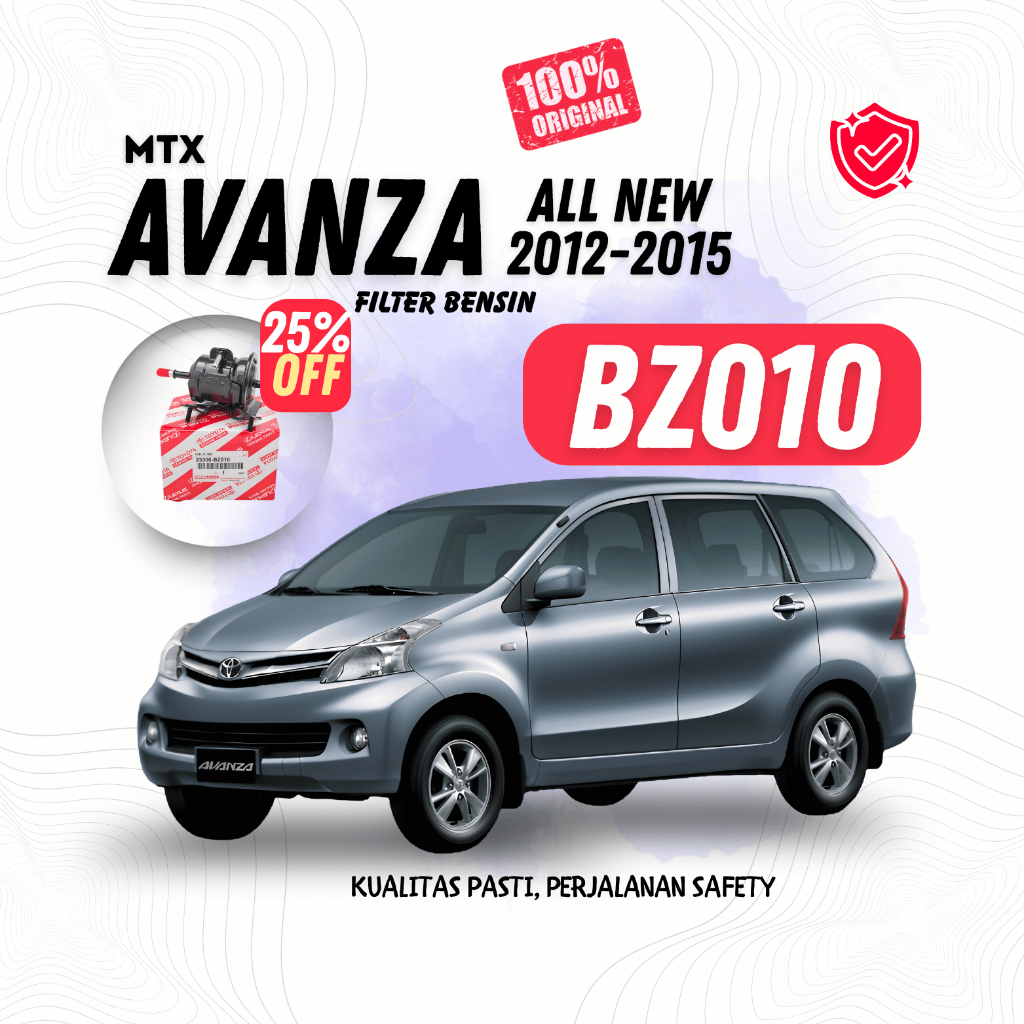 Filter Bensin Avanza All New (2012-2015) MTX FORCE - 23300-BZ010