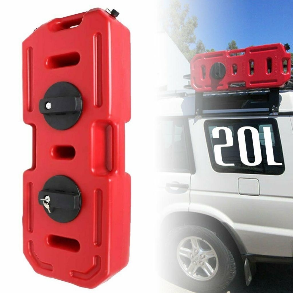 Jerigen Long Haul 20 Liter Merah + 2 Bracket Kunci - Jerigen Longhaul 20 Liter Merah - Jerigen 20 Li