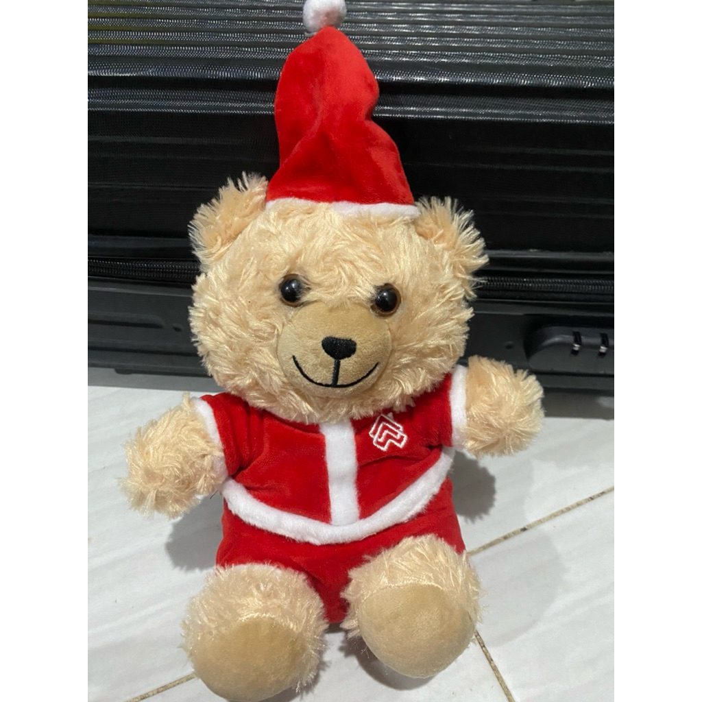 Boneka Teddy Bear natal