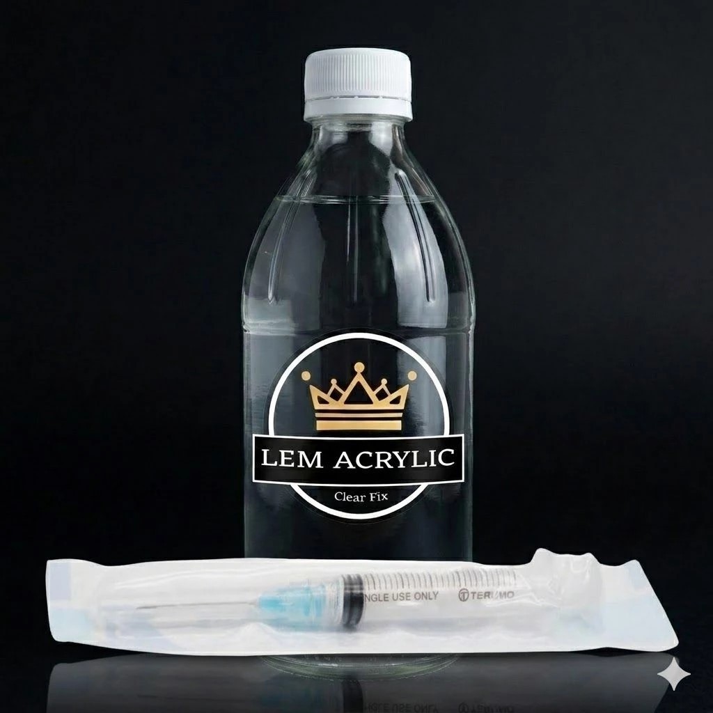 Lem akrilik transparan 1Liter