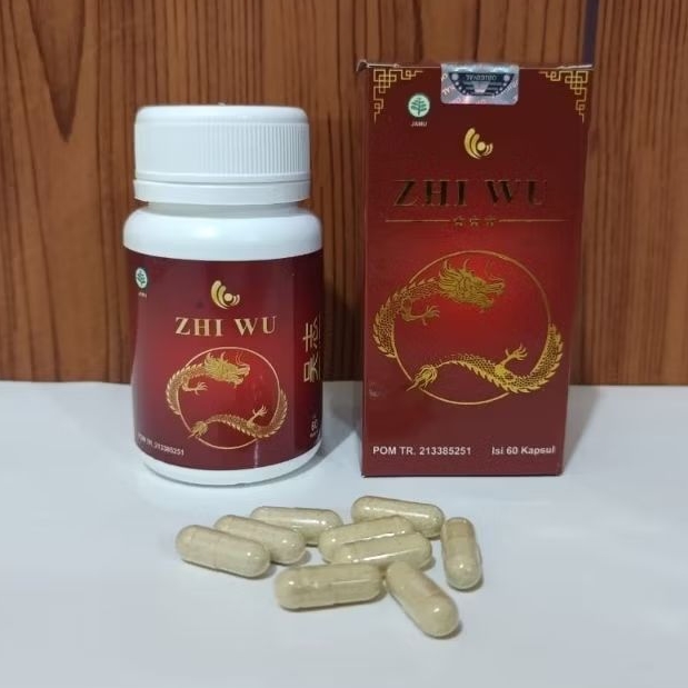 Kapsul Herbal Zhi Wu Original - Solusi Alami untuk Asam Urat, Rematik, dan Nyeri Sendi Obat China ci