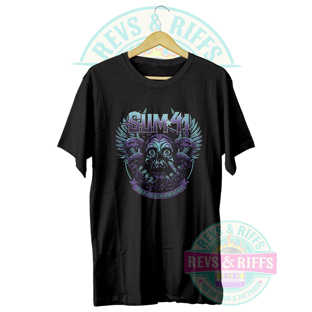 KAOS BAND SUM 41 - ORDER IN DECLINE WORLD TOUR EDITION