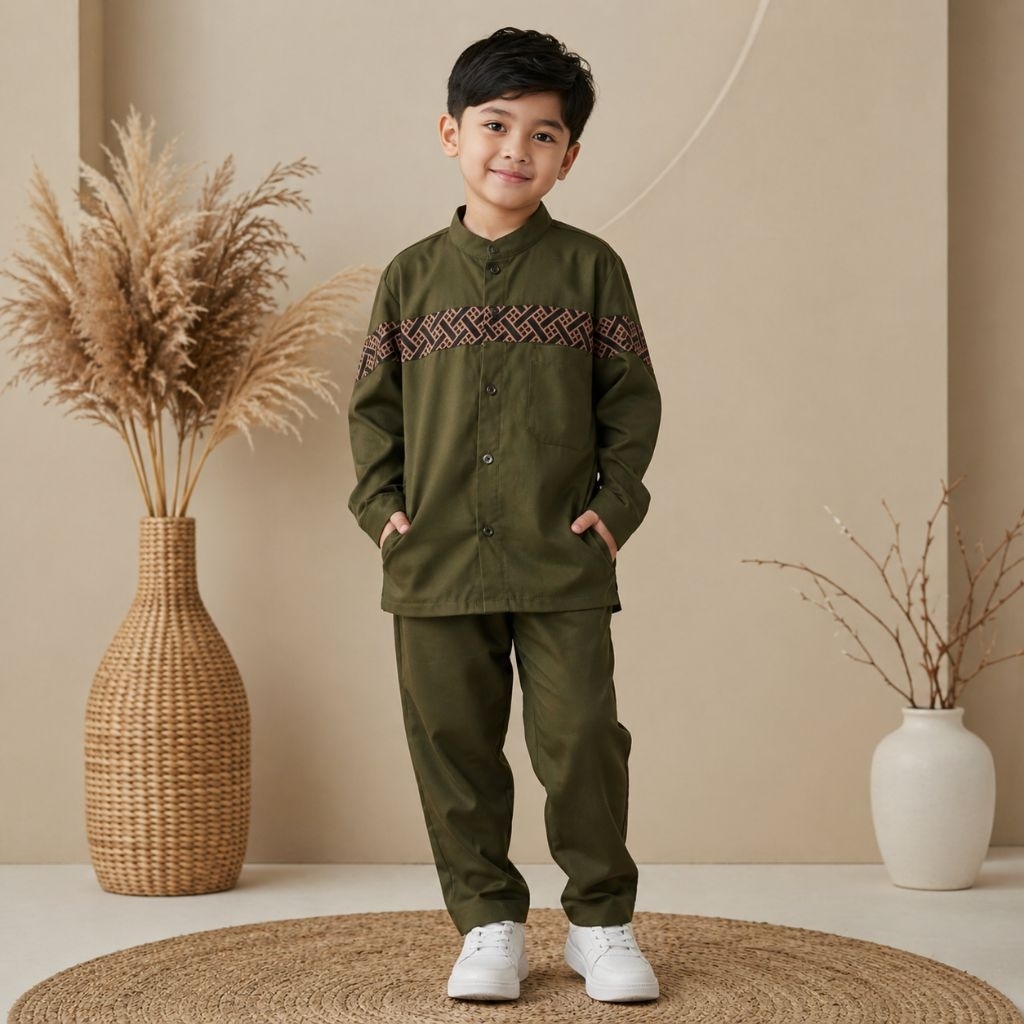 Baju Koko Anak Laki-Laki Koko Anak Kemko Anak Laki-Laki Terbaru