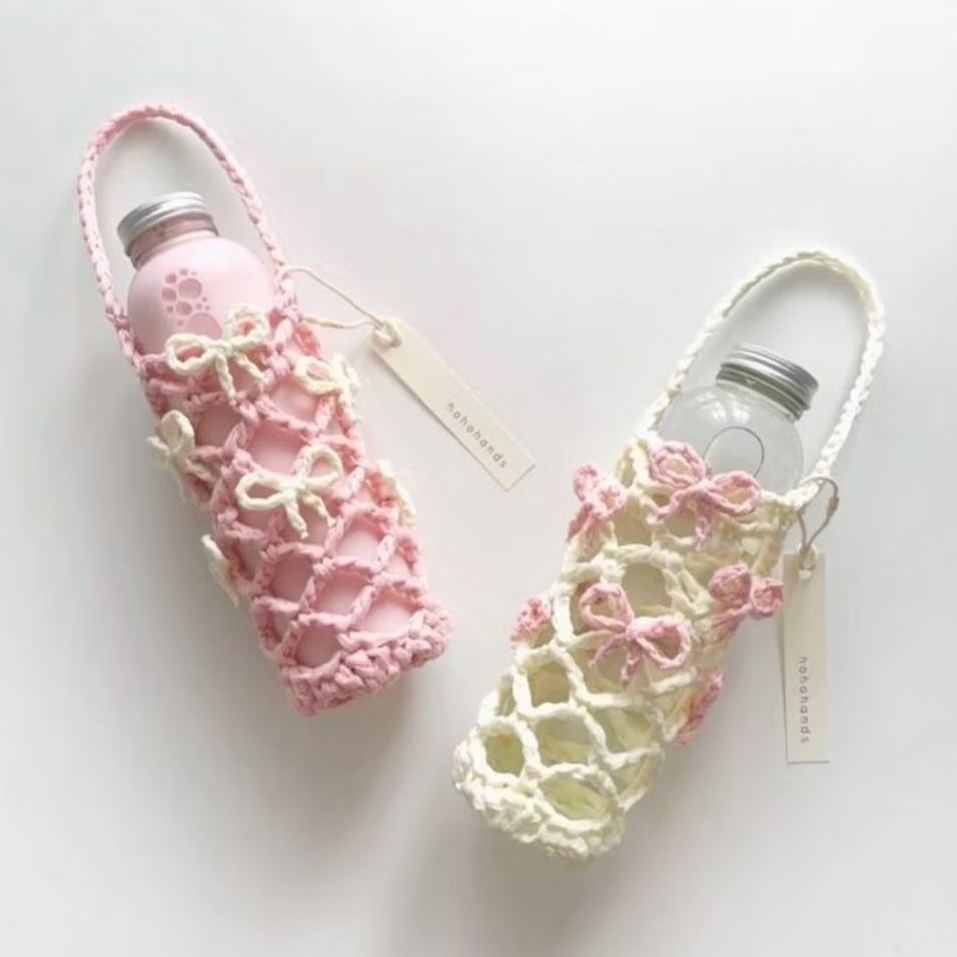 CUSTOM CROCHET• CROCHET CUP HOLDER