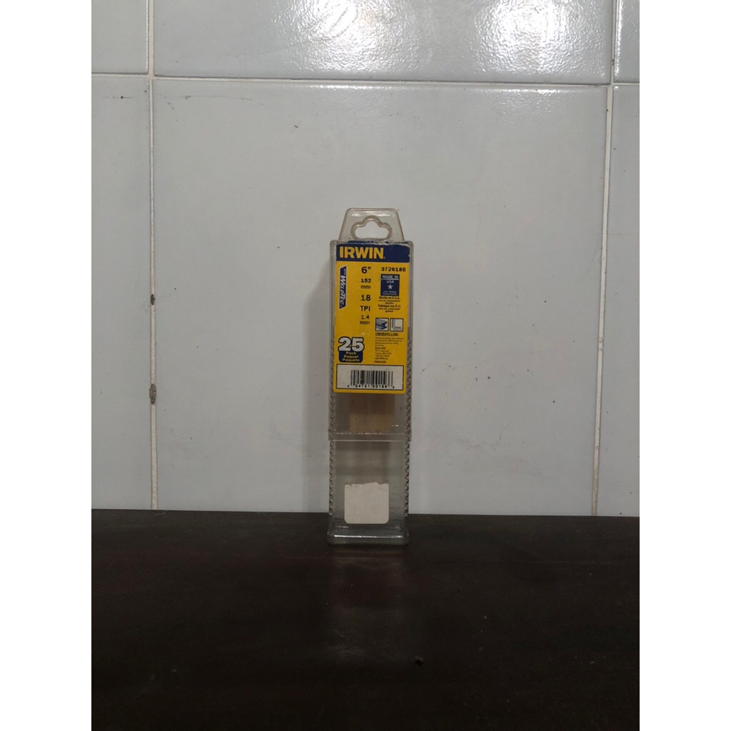 wadah bilah gergaji bolak balik Irwin 6”