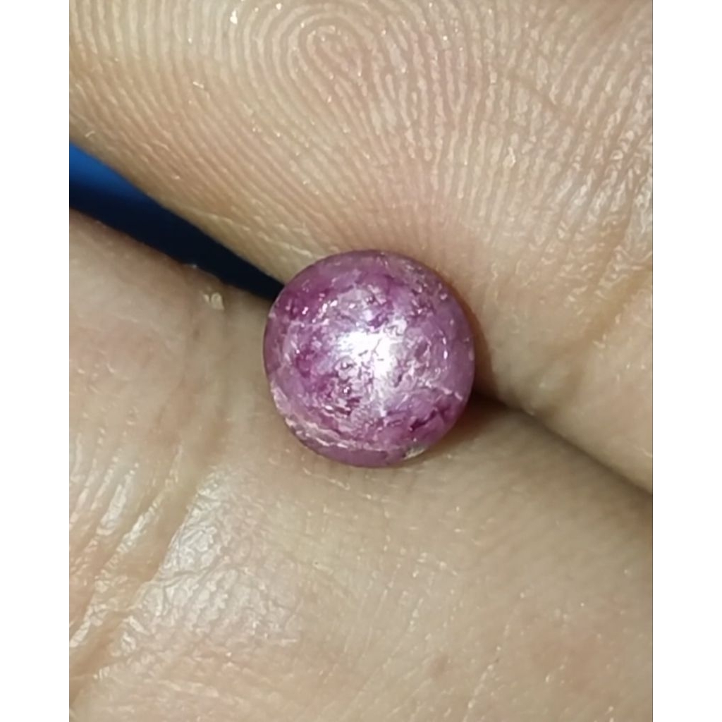 Natural Star Ruby No Heated 2,35 Crt, Kode B50