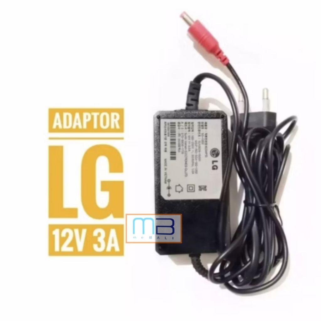 Adaptor 12V 3A Jack 5.5 x 2.1mm