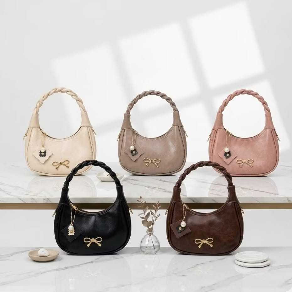 Tas Wanita Selempang GUINEA Wanita Tas Bahu Kekinian Tas Wanita Sholder bag OOTD Korean terbaru