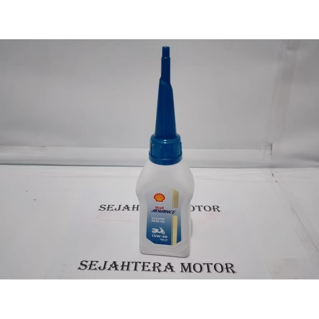 Oli gear/oli gardan Asli Shell untuk motor matic 120ml