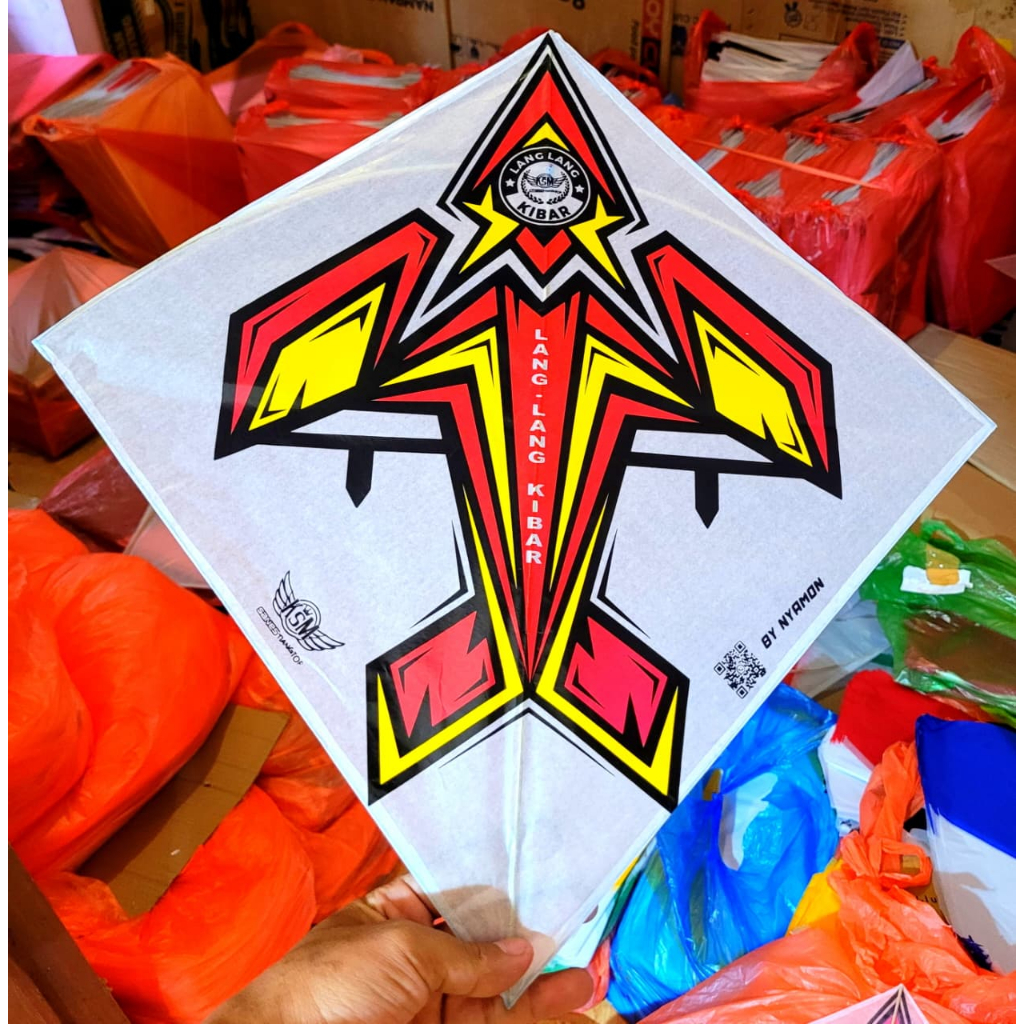 LAYANGAN ADUAN SUKOI SUPER 3 WARNA  SPESIAL EDITION  LLK