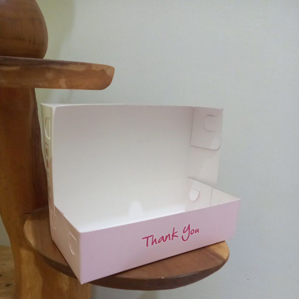Box Custom uk. 22x12x7 cm , box custom roti sisir