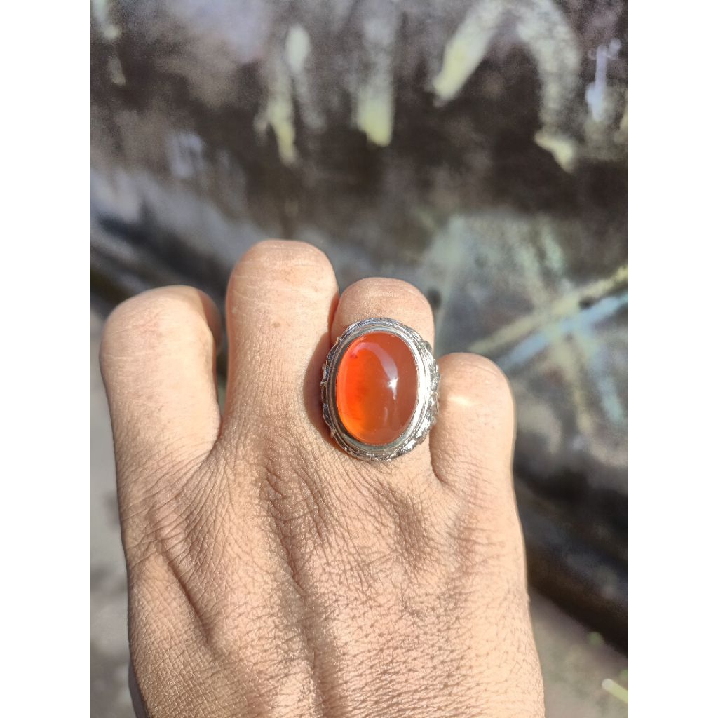 Batu raflesia fruit orange