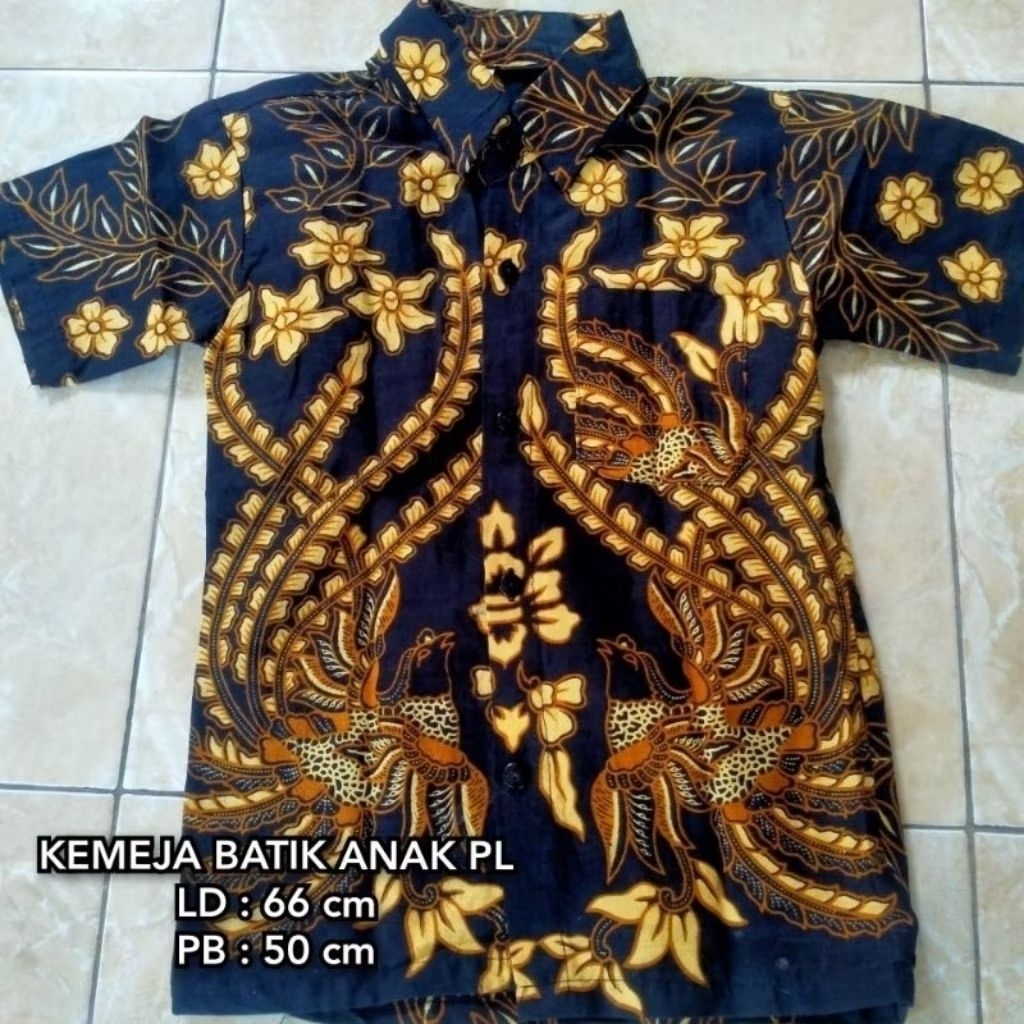 KEMEJA ANAK COWOK PL / KEMEJA BATIK PL / KEMEJA BATIK ANAK COWOK