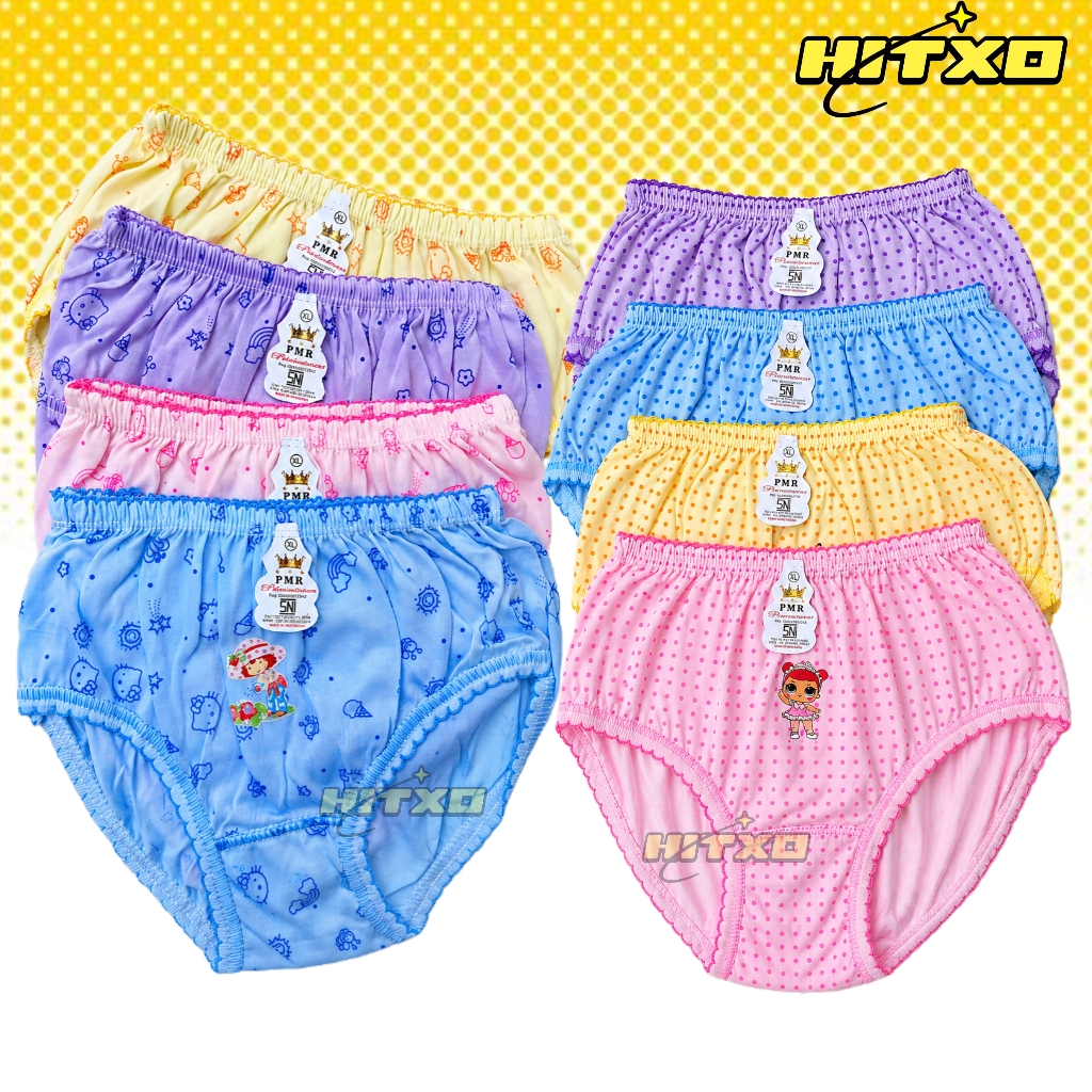 Celana Dalam Anak Perempuan 3 Dan 6 Pcs Cd Anak Perempuan 1 Sampai 10 Tahun