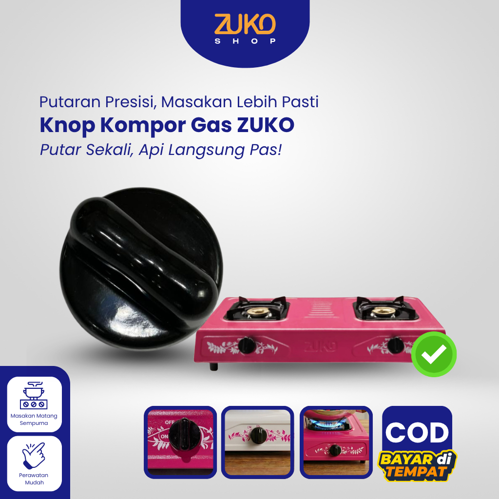 ZUKOSHOP OFFICIAL - KNOP KOMPOR GAS ZUKO [KHUSUS KOMPOR GAS ZUKO]