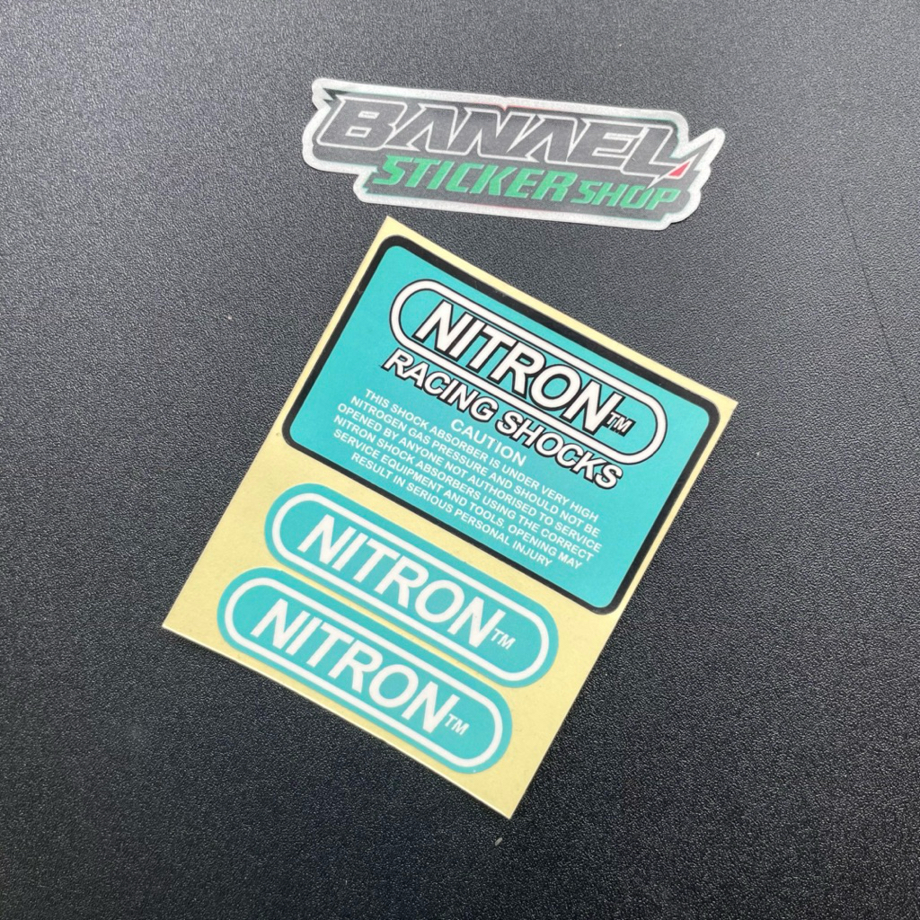 Sticker Stiker Tabung Shock Nitron Princutt