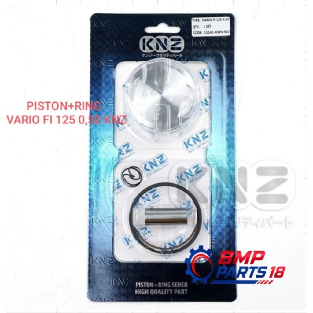PISTON + RING VARIO FI 125 0,50 KNZ