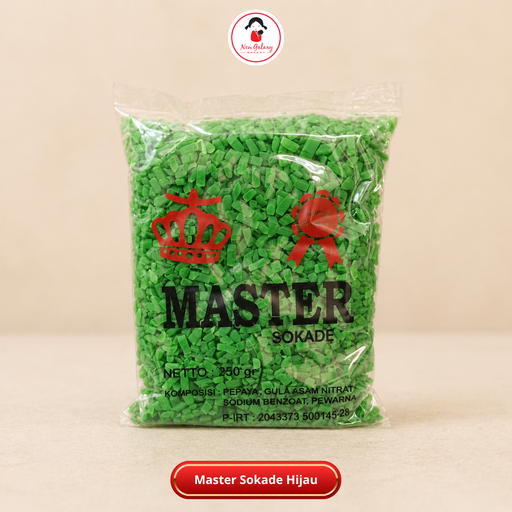 Sukade Master/Sokade Master | Merah, Kuning, Hijau, Orange - 250 GR