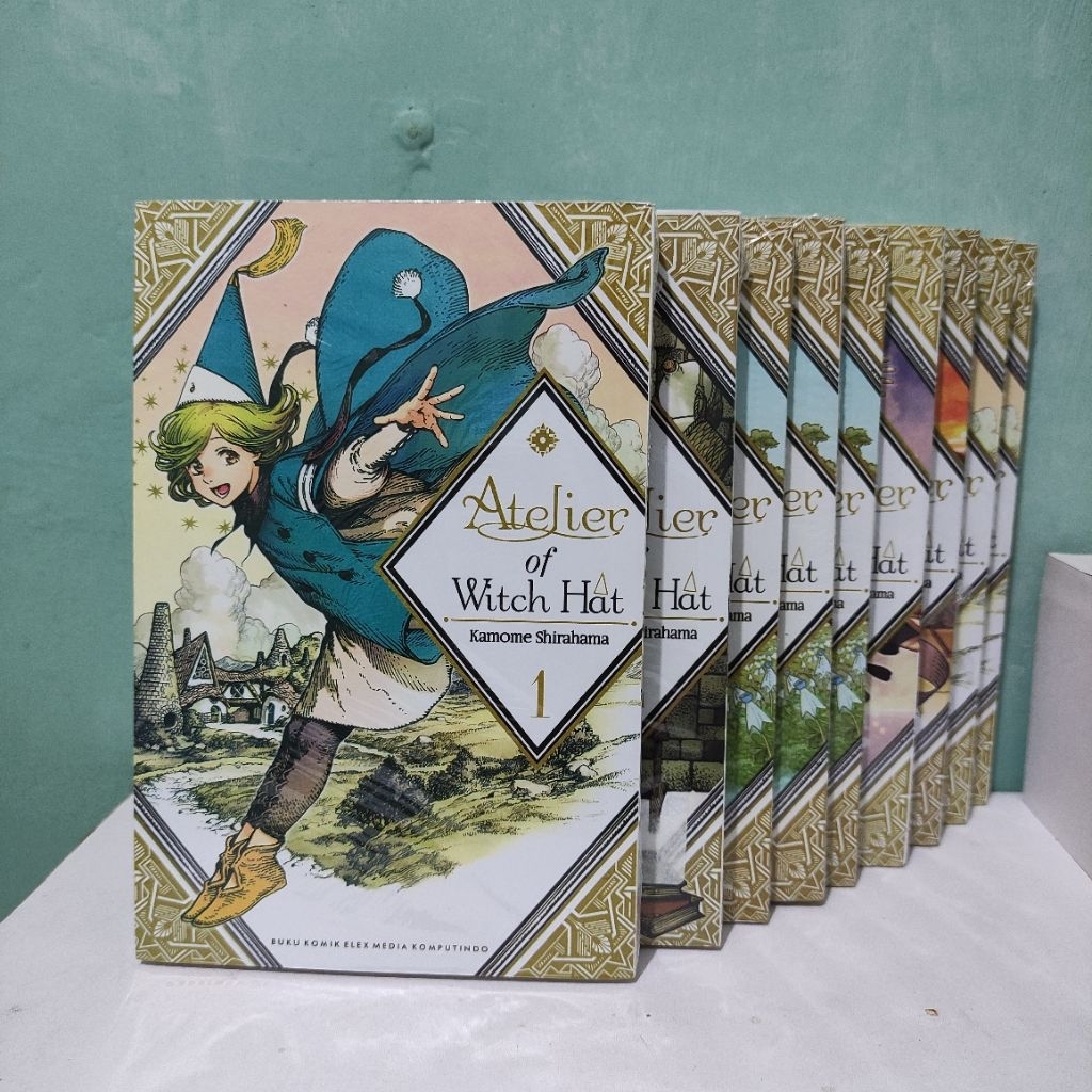Komik Atelier of Witch Hat (1, 2, 4, 8, 9, 11)- Kamome Shirahama | Original New