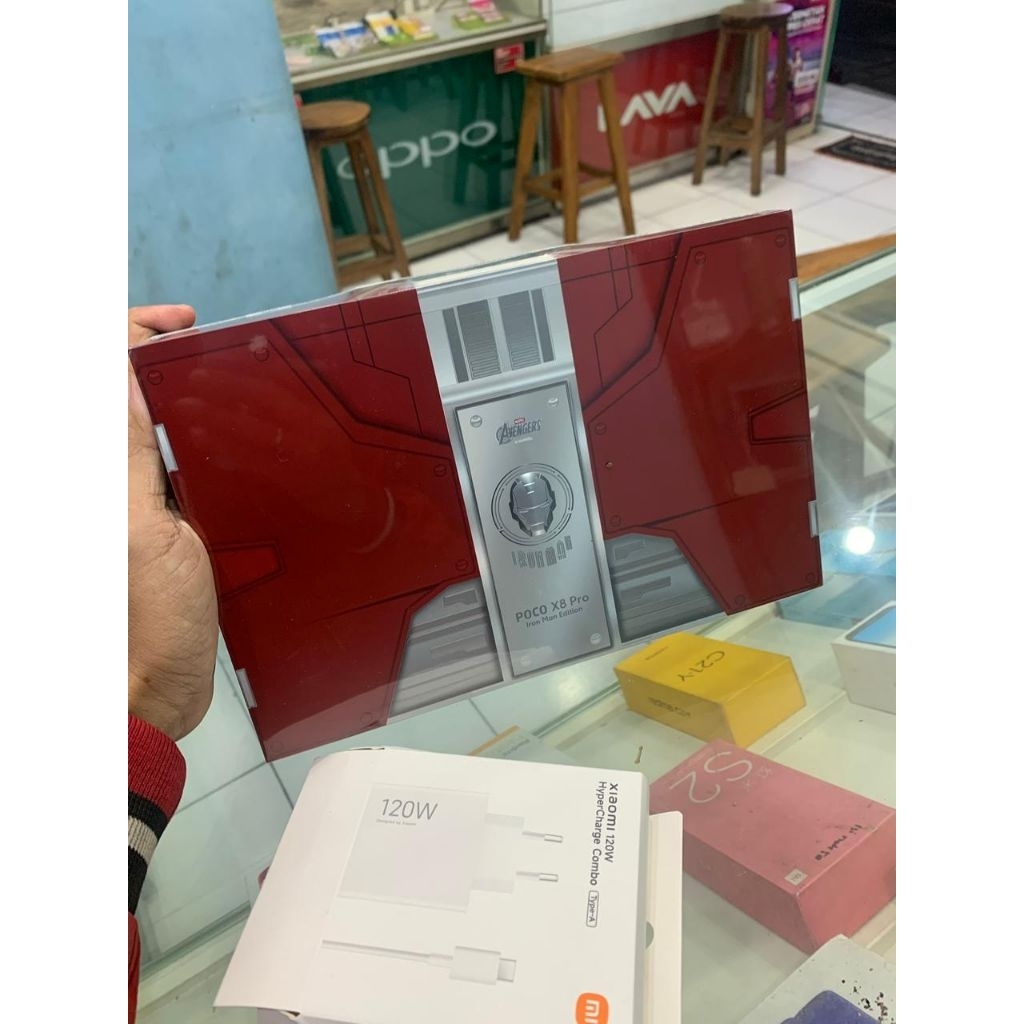 poco x8 pro iron man
