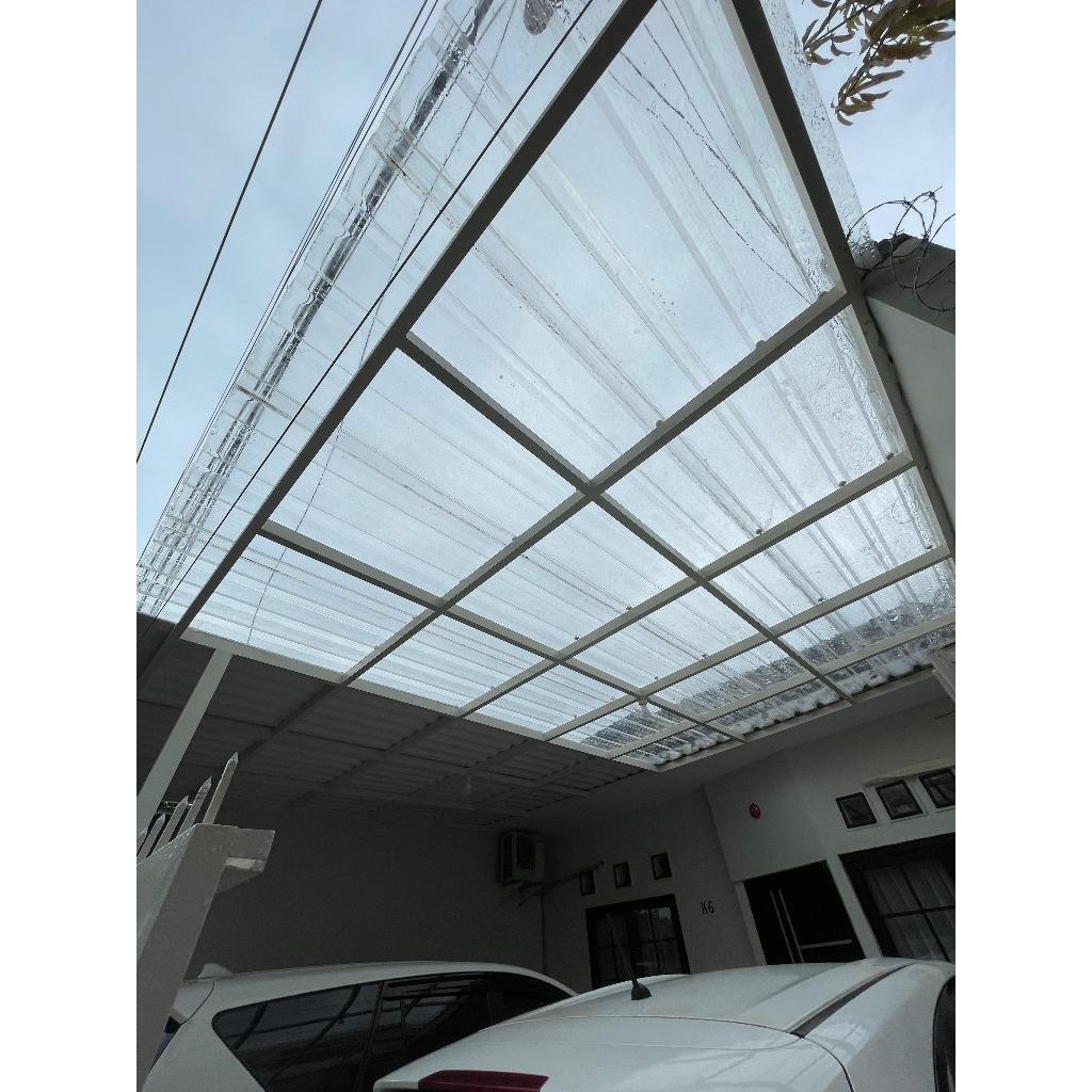 Kanopi Solartuff Transparan