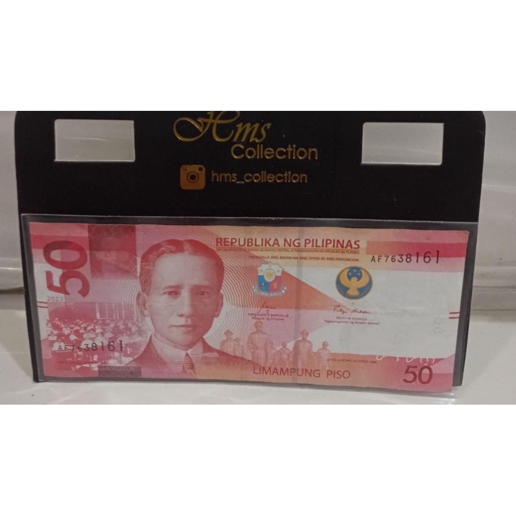 Filipina 50peso VF untuk koleksi dan numismatik