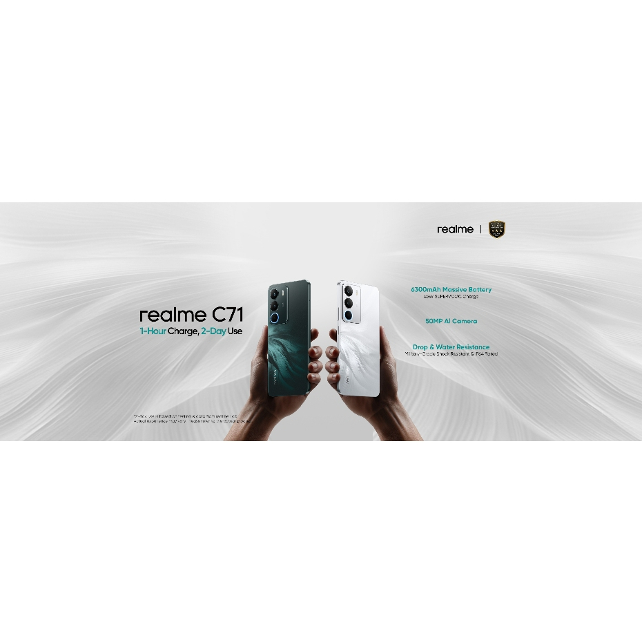 Realme C71 [8GB+128GB] - Garansi Resmi 1 Tahun Hp murah 1 juta  | handphone 1 juta