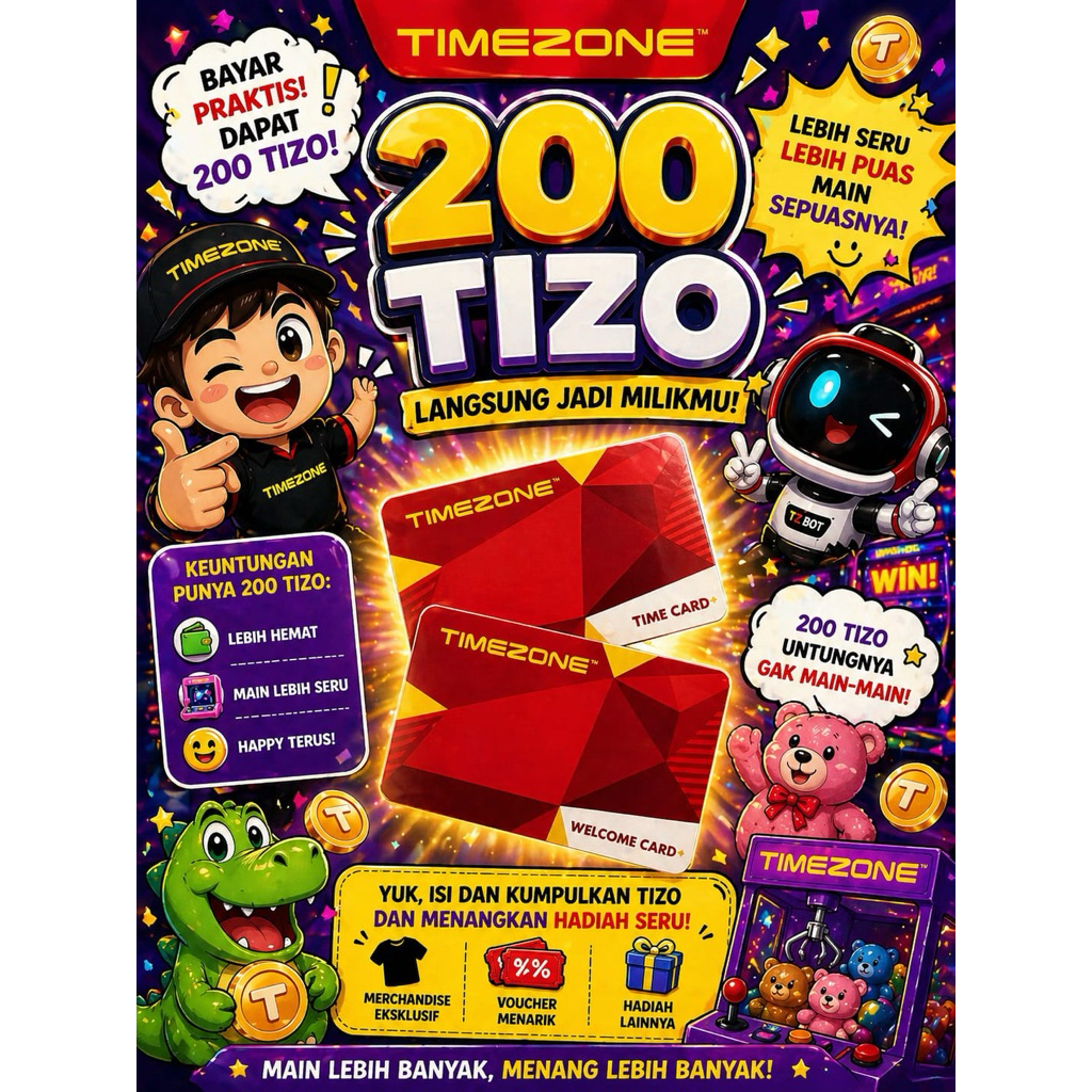 kartu time zone link kecil