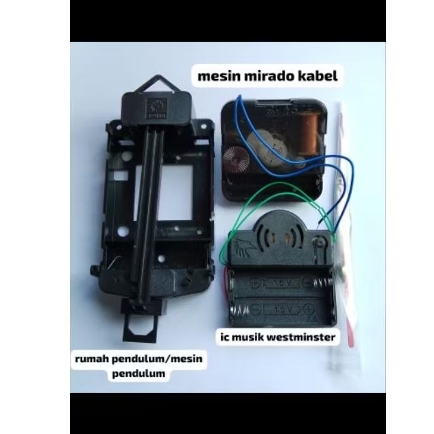 mesin jam dinding mirado musik set dan mesin jam dinding Mirado melody Westminster betkualitas