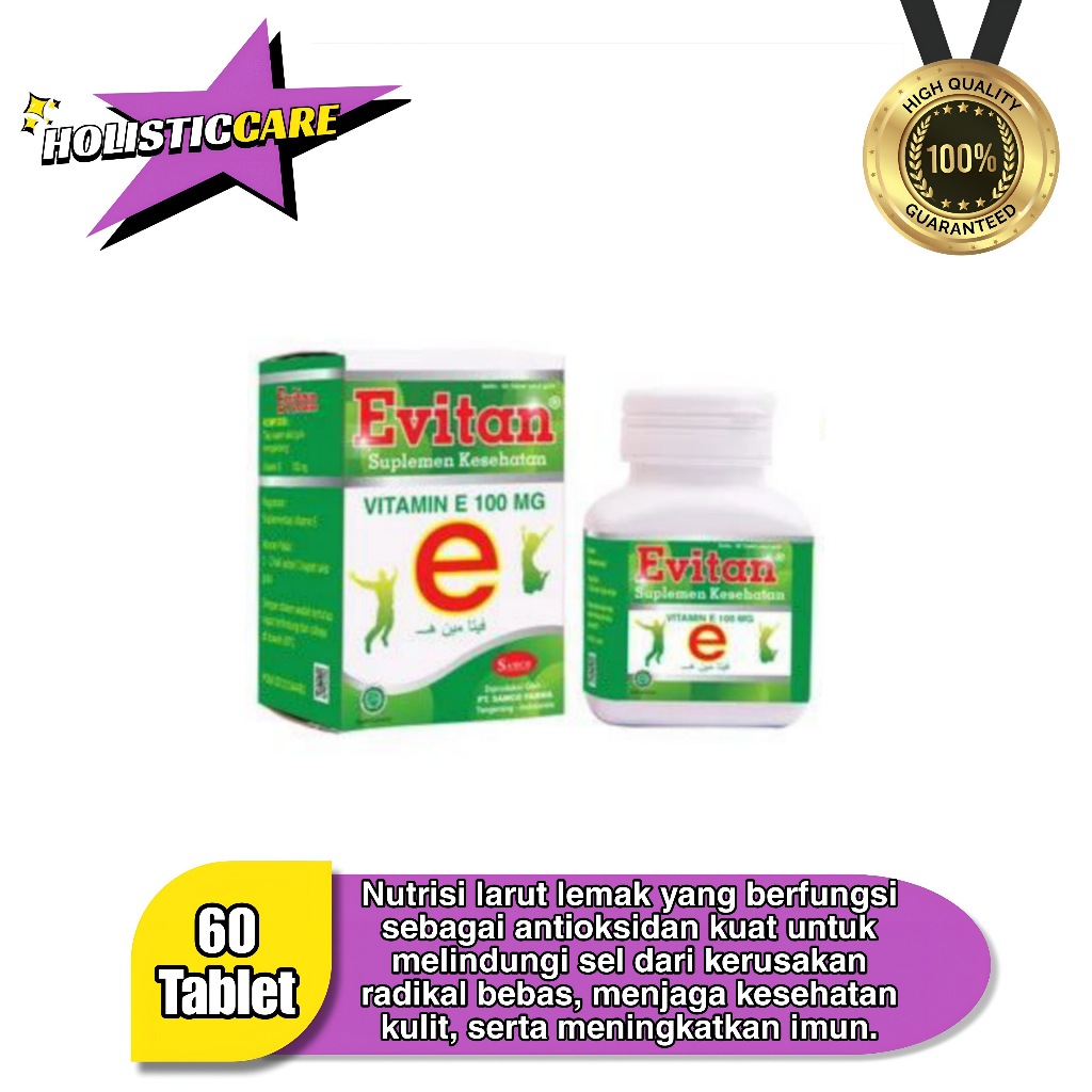 EVITAN - 60 TAB / BOTOL
